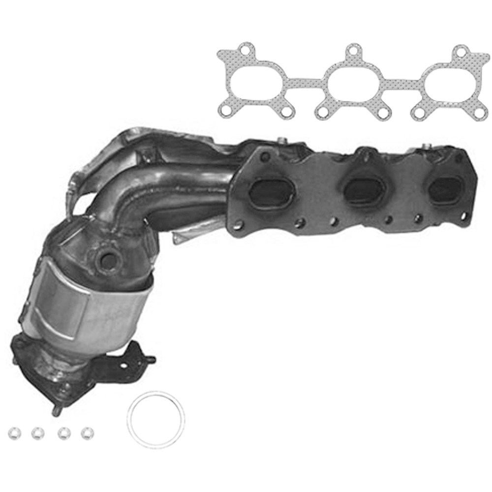 2003 Chevrolet Tracker Catalytic Converter w/ Exhaust Manifold
