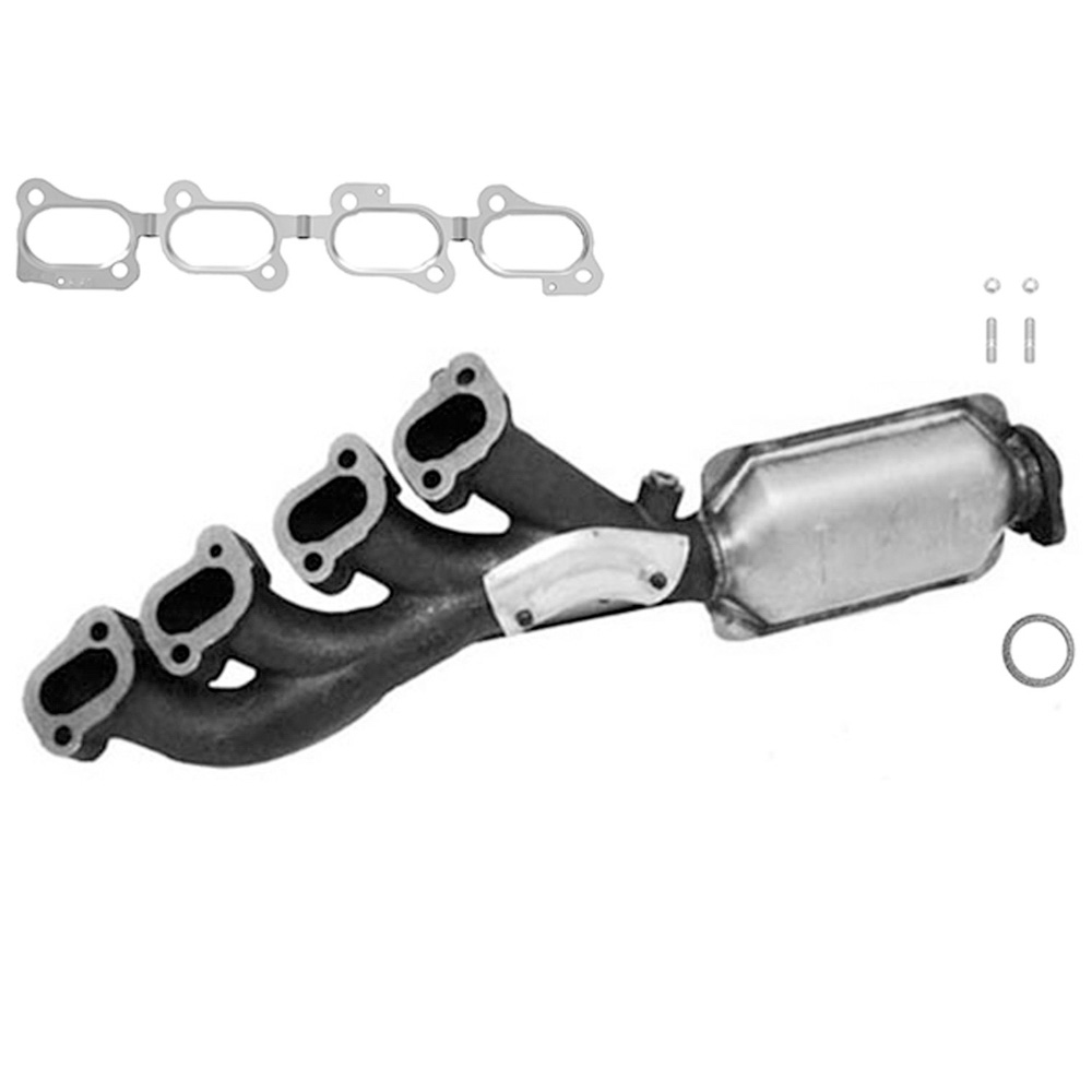 2007 Cadillac STS Catalytic Converter w/ Exhaust Manifold