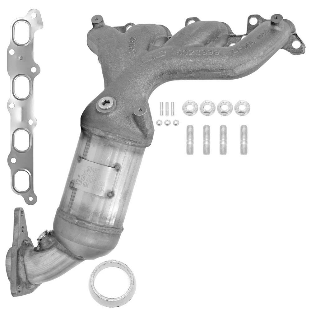 2012 Gmc Canyon Catalytic Converter w/ Exhaust Manifold