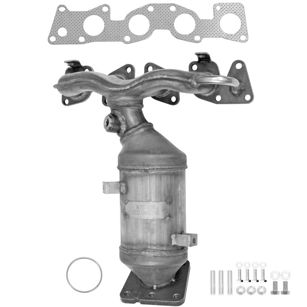 2014 Chevrolet Spark Catalytic Converter w/ Exhaust Manifold