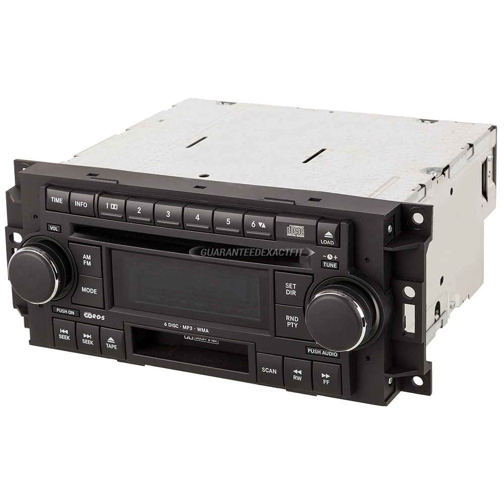 2005 Dodge Ram Trucks Radio or CD Player Radio AMFMCass 6 CD MP3 with