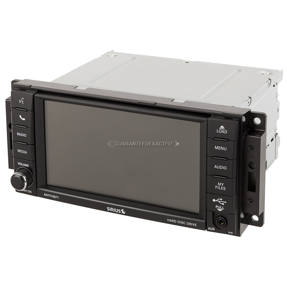 2013 Jeep Wrangler Radio or CD Player AMFMAuxNavigationRadio with