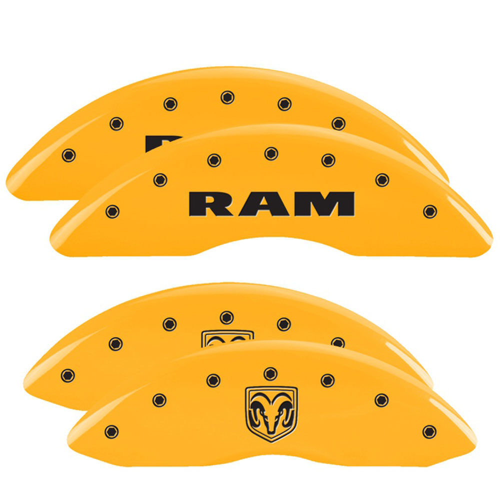MGP Caliper Covers 55002SRMHYL Disc Brake Caliper Cover