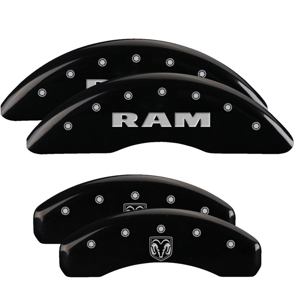 MGP Caliper Covers 55006SRMHBK Disc Brake Caliper Cover