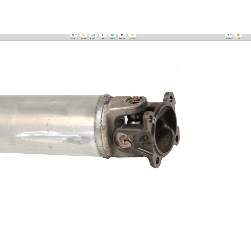 2017 Ram 2500 Driveshaft