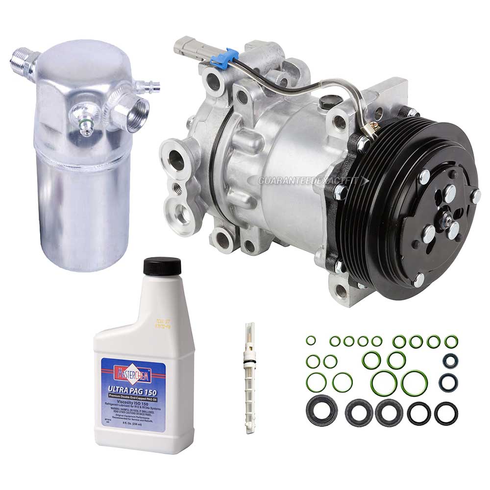 1999 Chevrolet s10 truck a/c compressor and components kit 