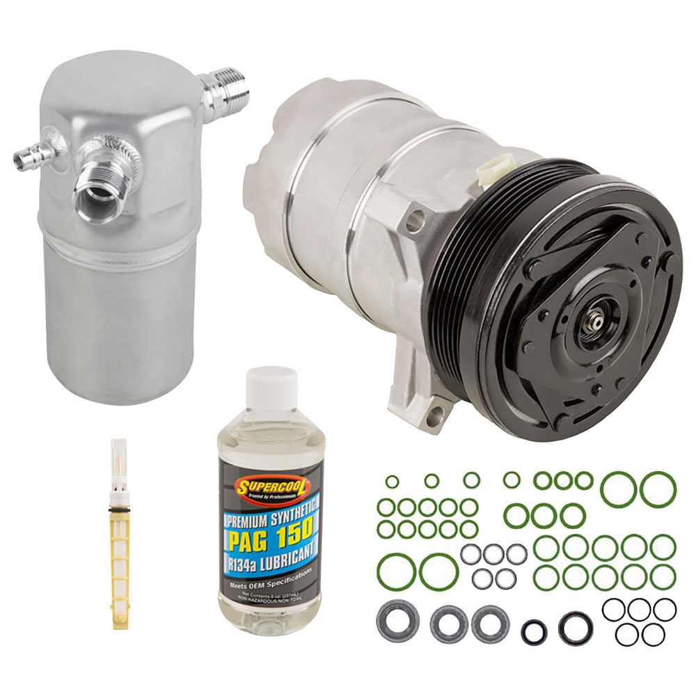 
 Cadillac seville a/c compressor and components kit 