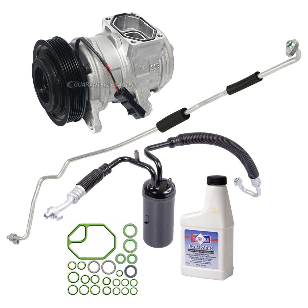 2001 Jeep Grand Cherokee A/C Compressor and Components Kit 4.7L Engine