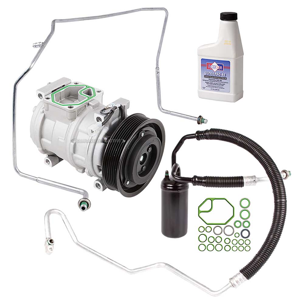 1995 Jeep Grand Cherokee A/C Compressor and Components Kit 5.2L Engine