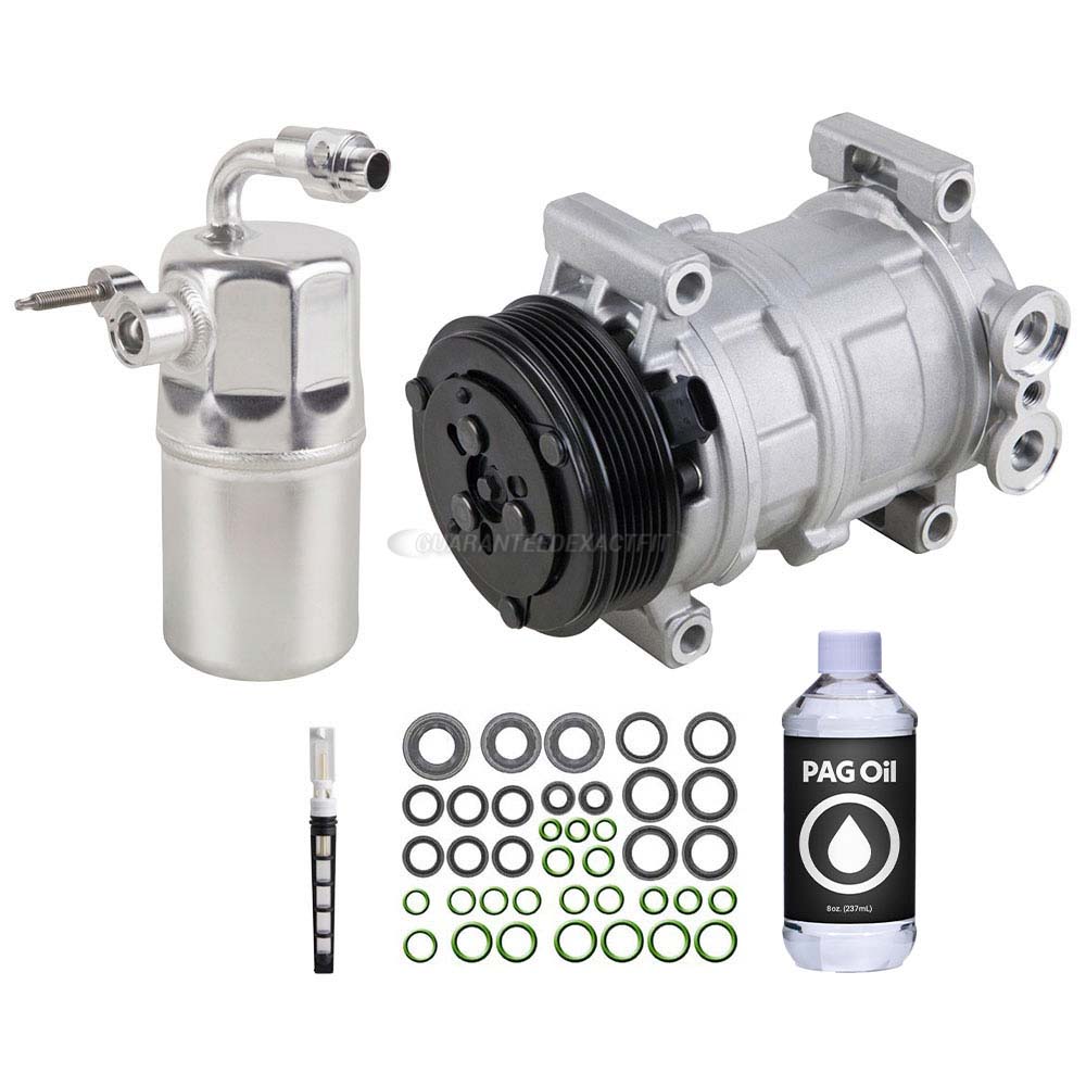 2002 Gmc sierra 1500 a/c compressor and components kit 