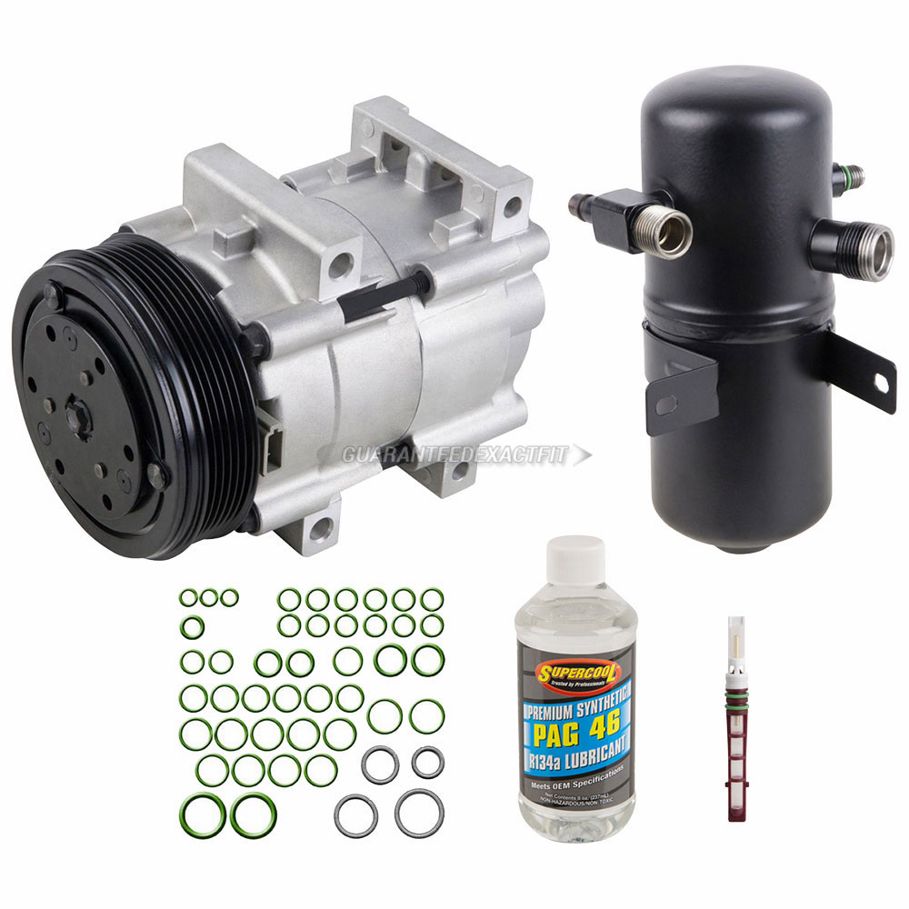 1996 Ford FSeriesTrucks A/C Compressor and Components Kit 4.9L. 5.0L. 5 ...