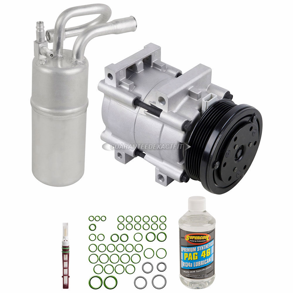 
 Mercury Mountaineer a/c compressor and components kit 