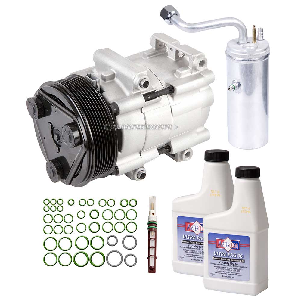 2000 Ford F-450 Super Duty A/C Compressor and Components Kit