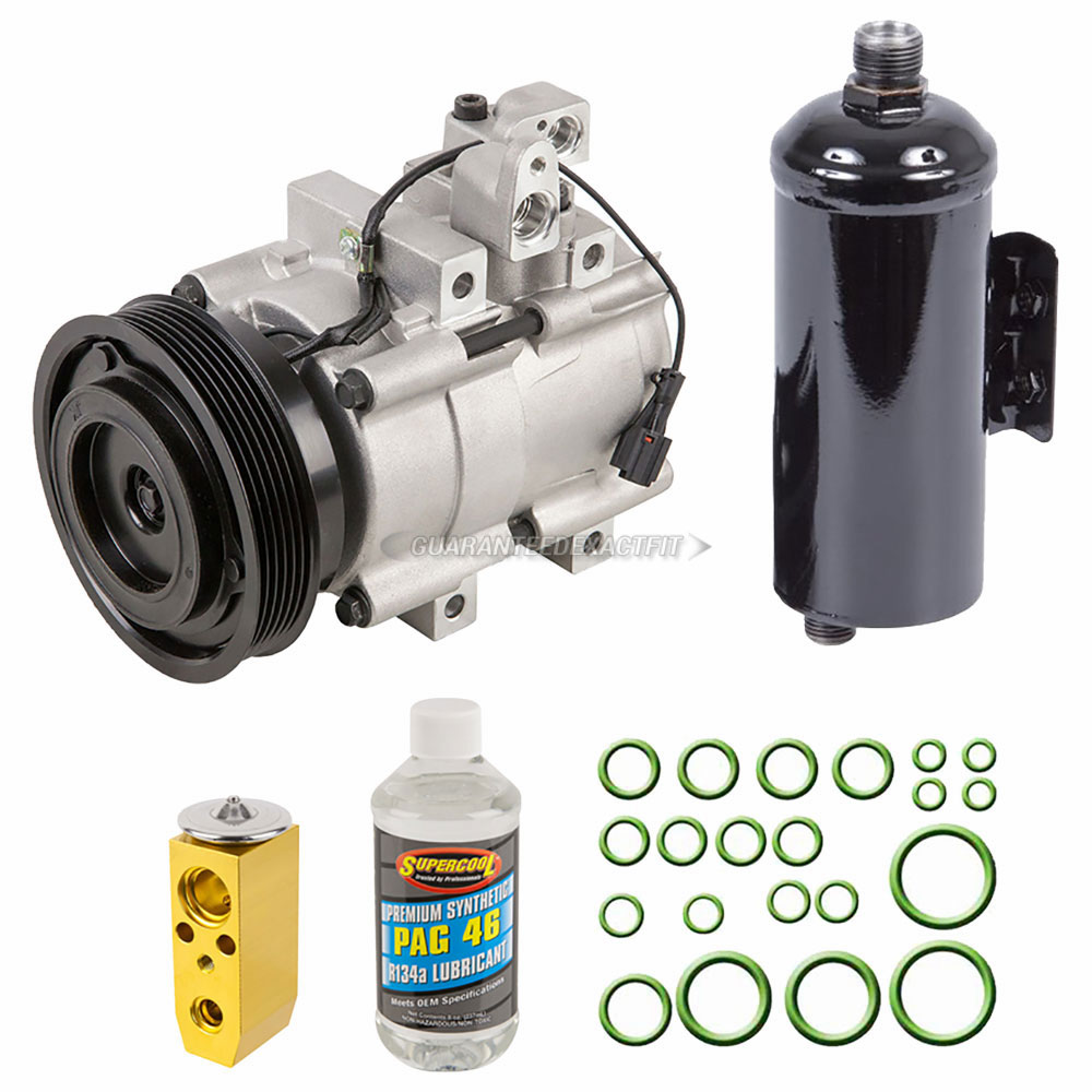 2003 Hyundai XG350 a/c compressor and components kit 