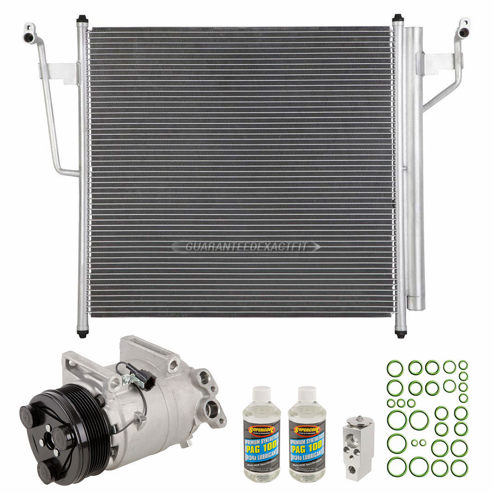 2004 Infiniti qx56 a/c compressor and components kit 