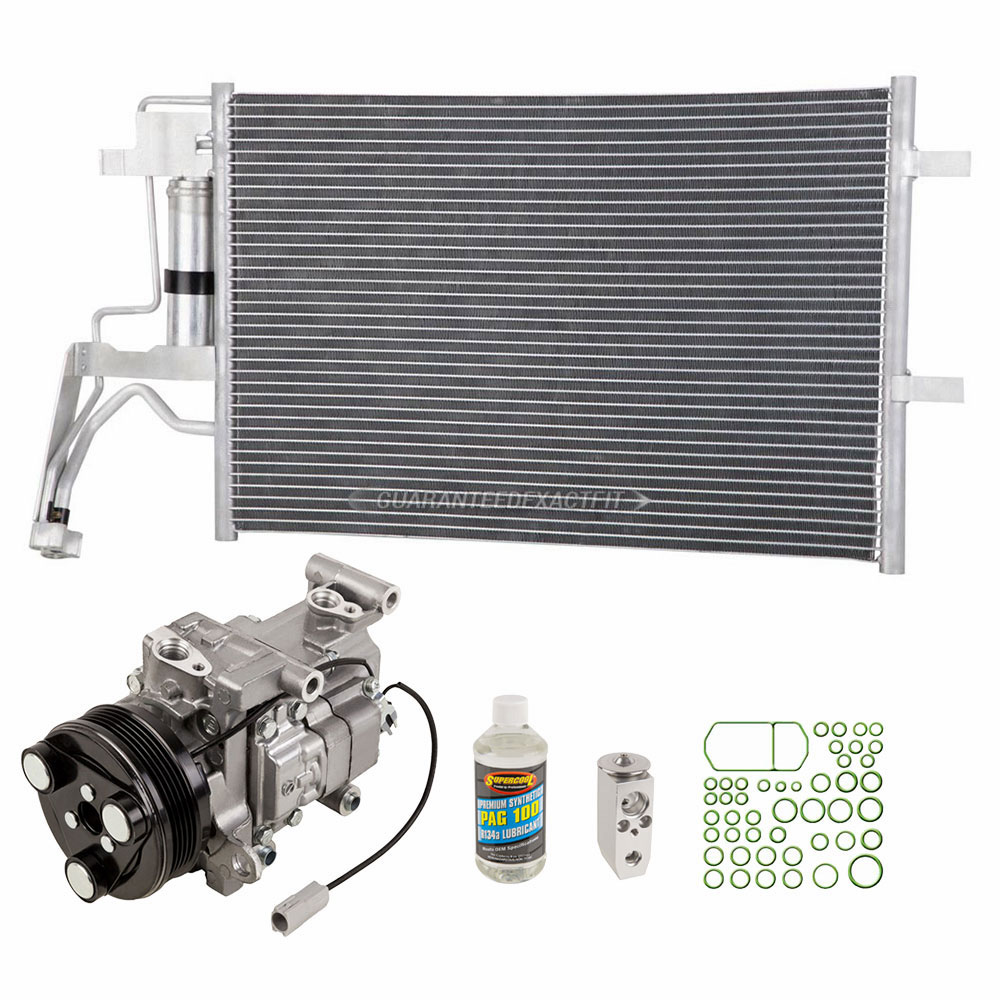 
 Mazda 3 a/c compressor and components kit 