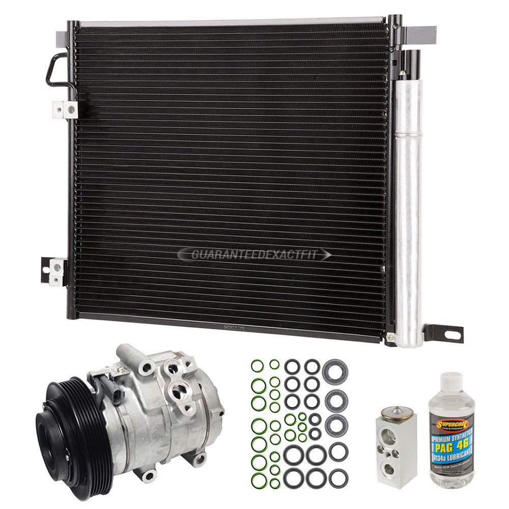 Hummer H3 Ac Compressor And Components Kit Oem & Aftermarket