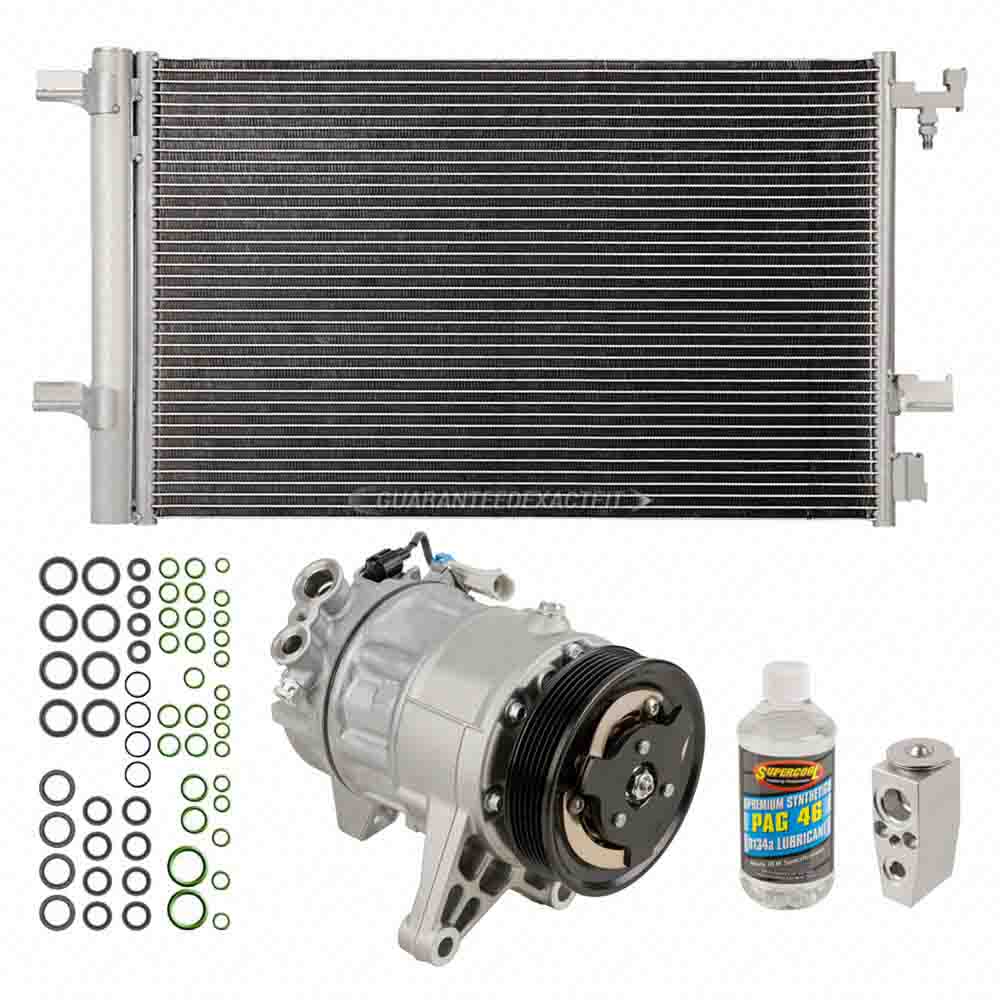 BuyAutoParts 60-80584R5 A/C Compressor and Components Kit