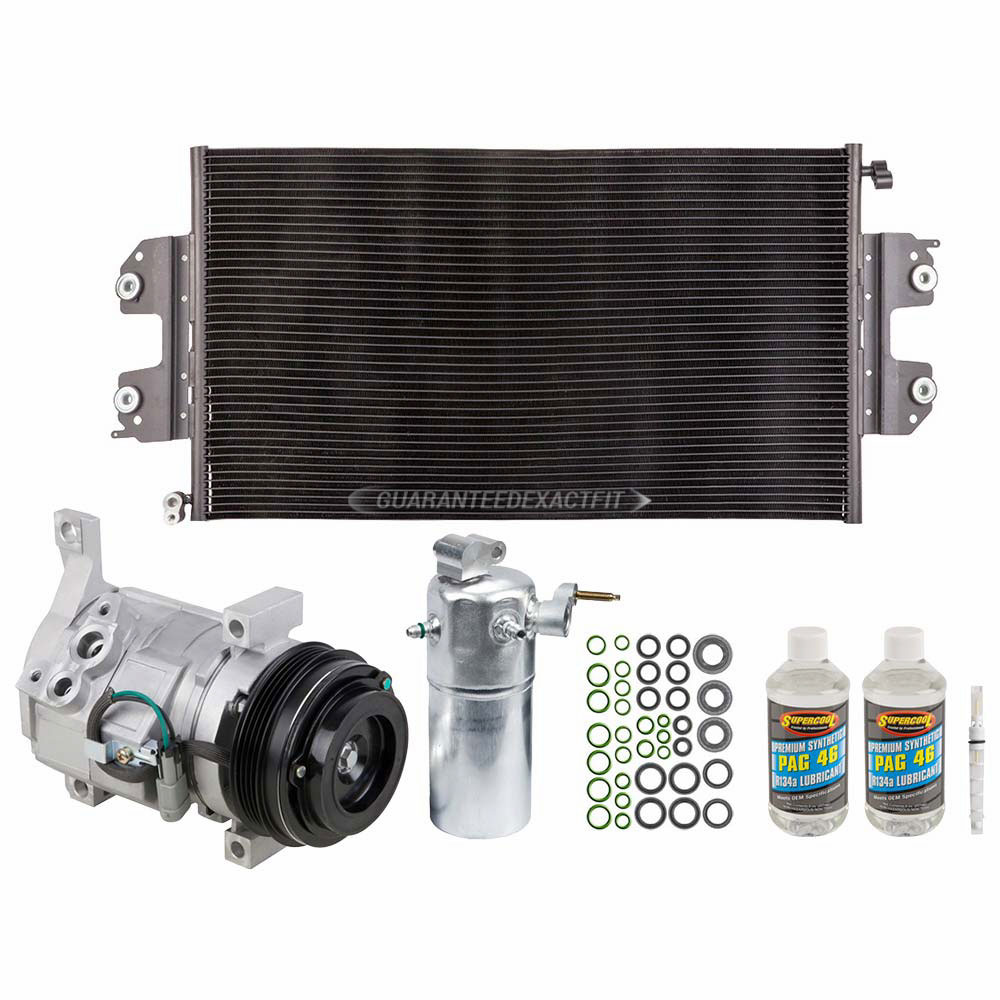 2005 Chevrolet Express 2500 A/C Compressor and Components Kit