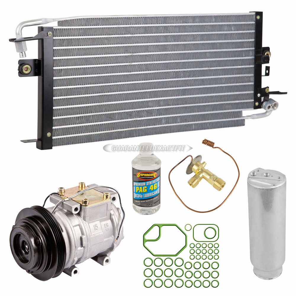 1990 Toyota PickupTruck A/C Compressor and Components Kit ALL With SERP ...