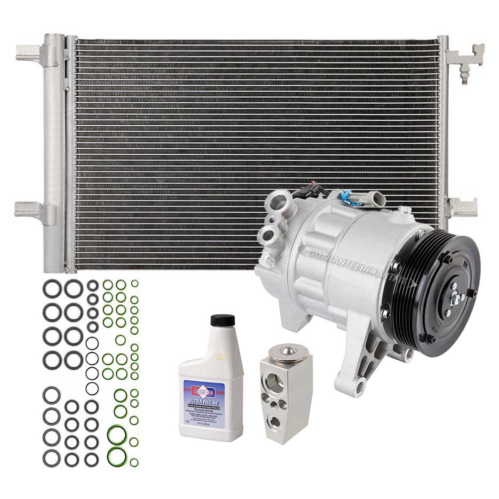 2011 Buick LaCrosse A/C Compressor and Components Kit 3.6L Engine 60