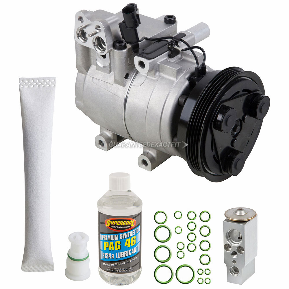 AC Compressor w// A//C Drier For Hyundai Elantra 2001 2002 2003 2004 2005 2006