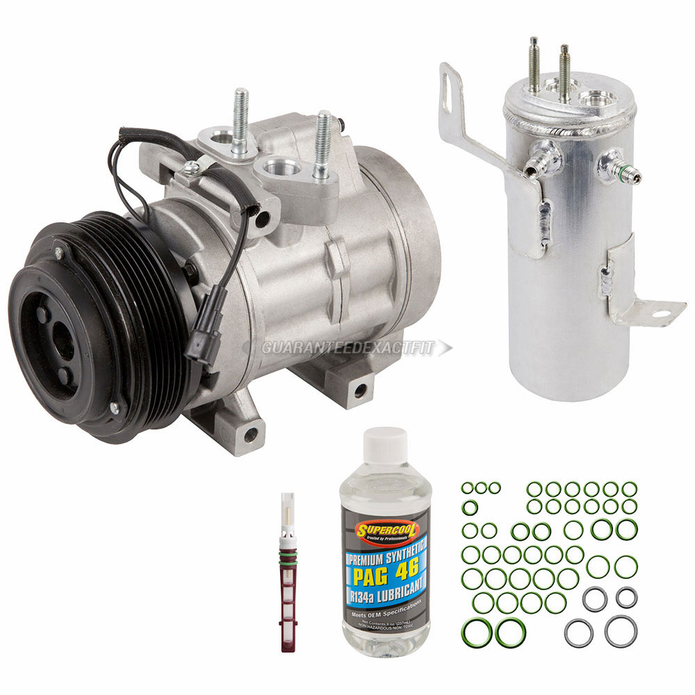 2008 Ford Explorer A/C Compressor and Components Kit 4.0L Eng. w/ Rear ...