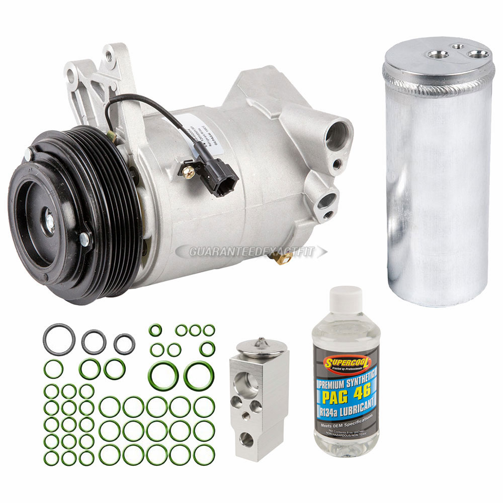 2008 Nissan Quest A/C Compressor and Components Kit All Models 6081140 rk