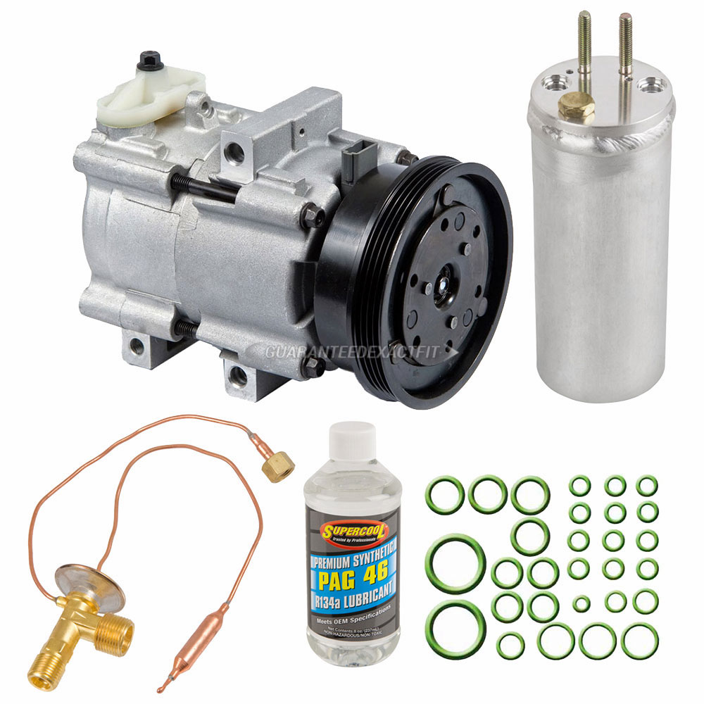Hyundai Accent Ac Compressor And Components Kit Oem & Aftermarket