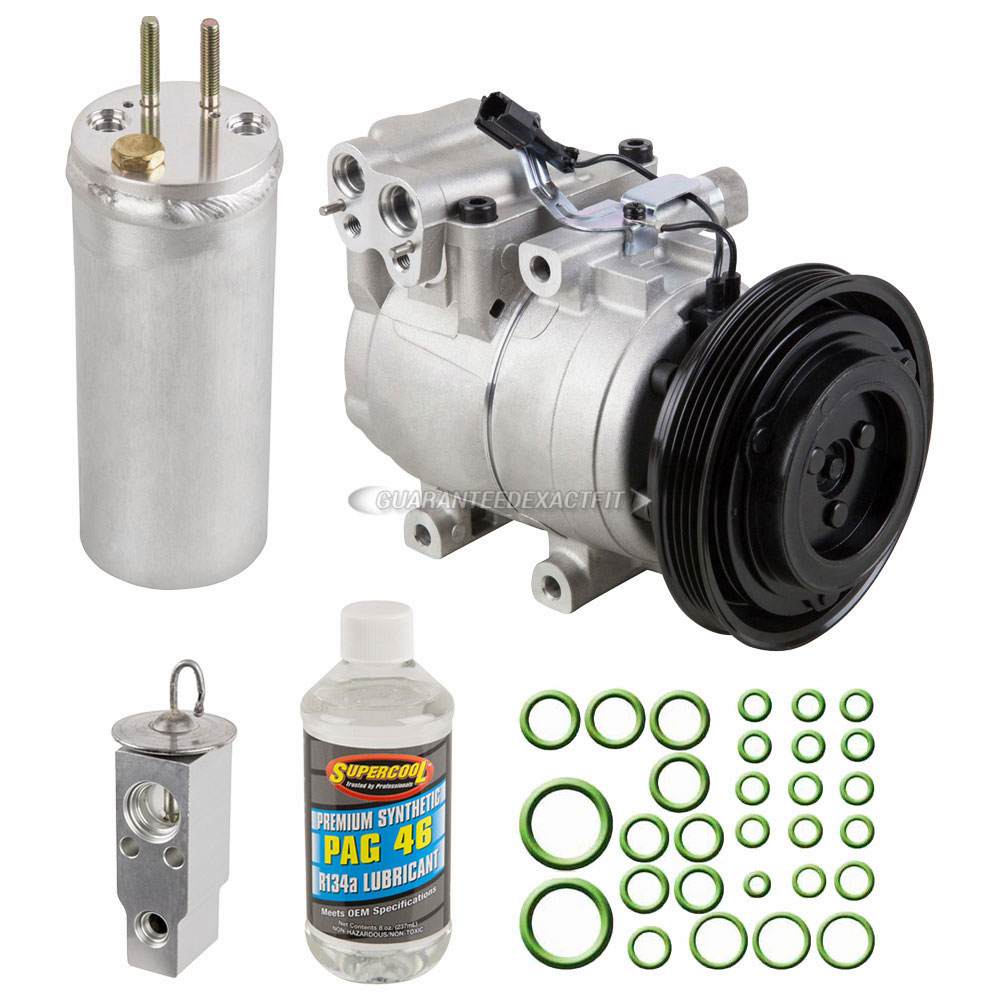 Hyundai tiburon a/c compressor and components kit
