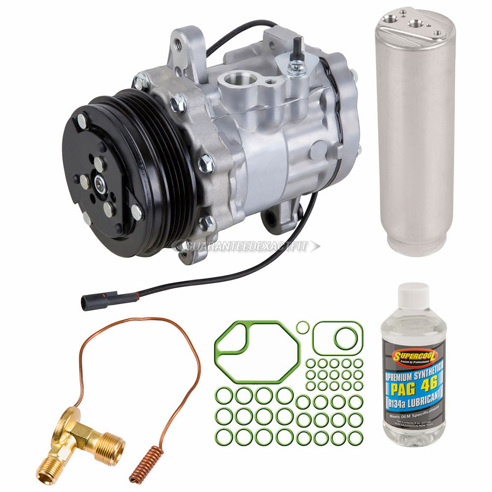 For Geo Metro 1994 Complete AC A//C Repair Kit w// Compressor /& Cclutch Brand