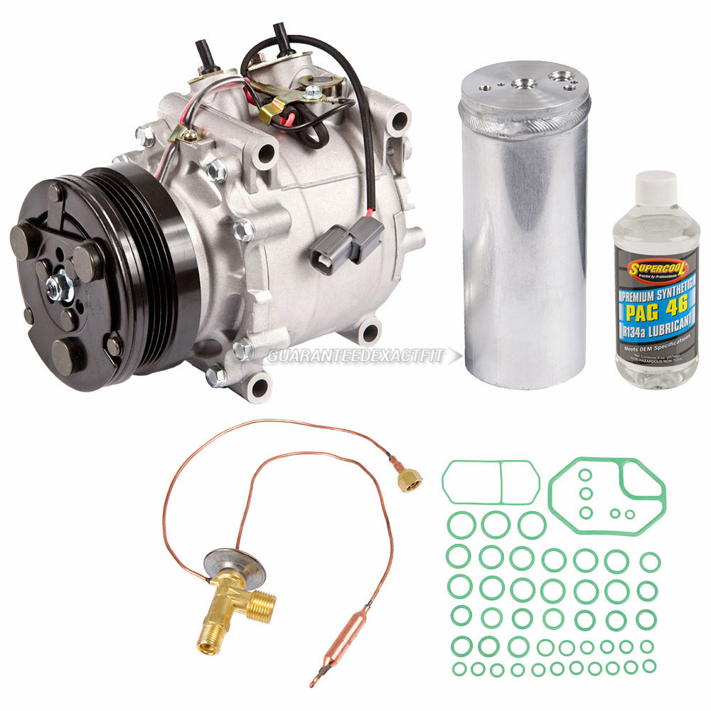  Honda civic del sol a/c compressor and components kit 