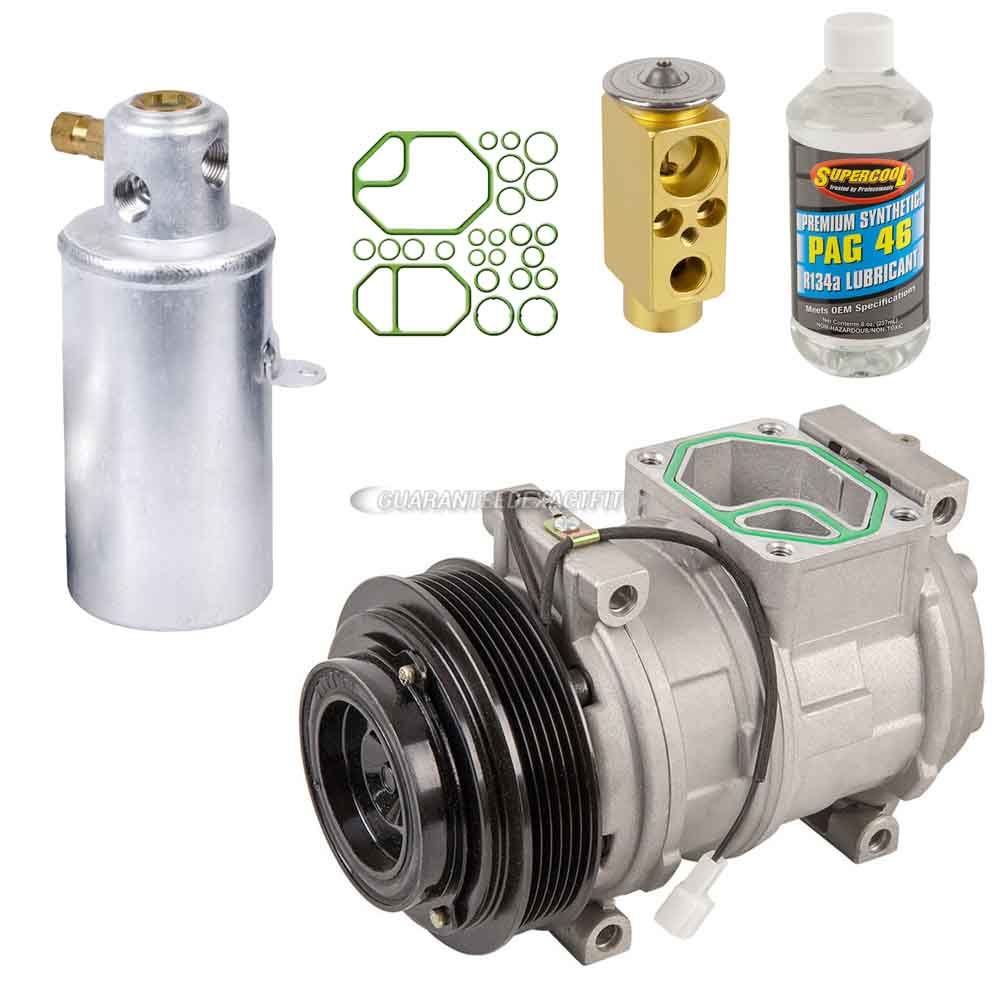  Mercedes Benz 400SE A/C Compressor and Components Kit 