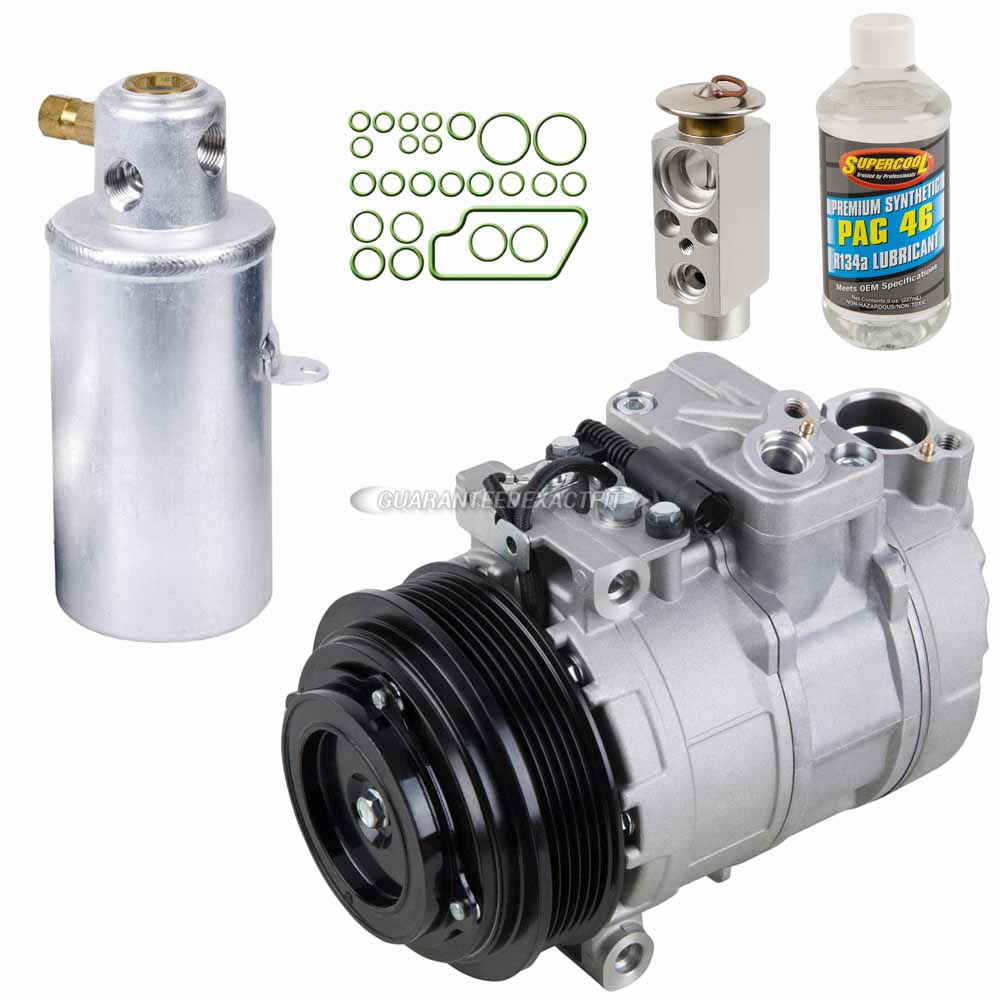 2001 Mercedes Benz CL500 A/C Compressor and Components Kit 