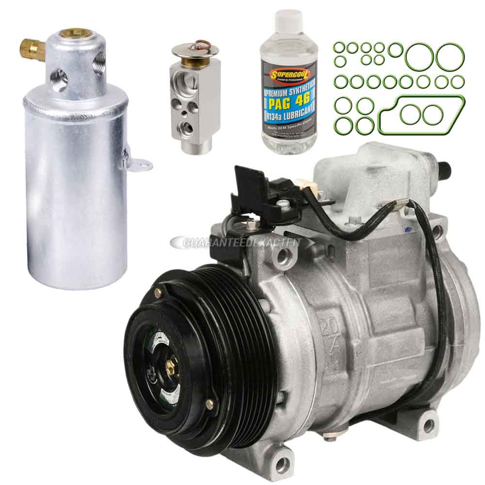 Mercedes Benz s320 a/c compressor and components kit