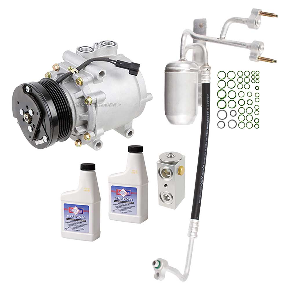 2003 Ford Expedition A/C Compressor and Components Kit With Rear Air
