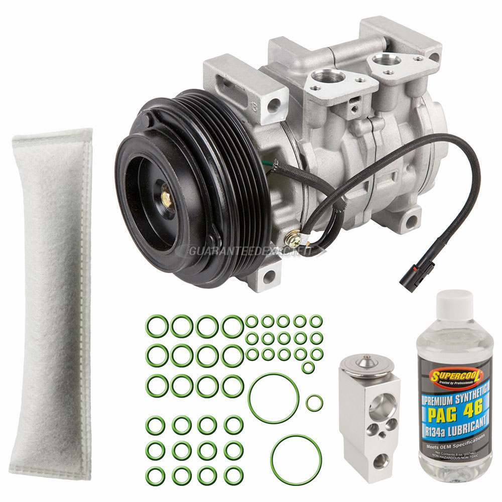 2007 Suzuki Aerio A/C Compressor and Components Kit