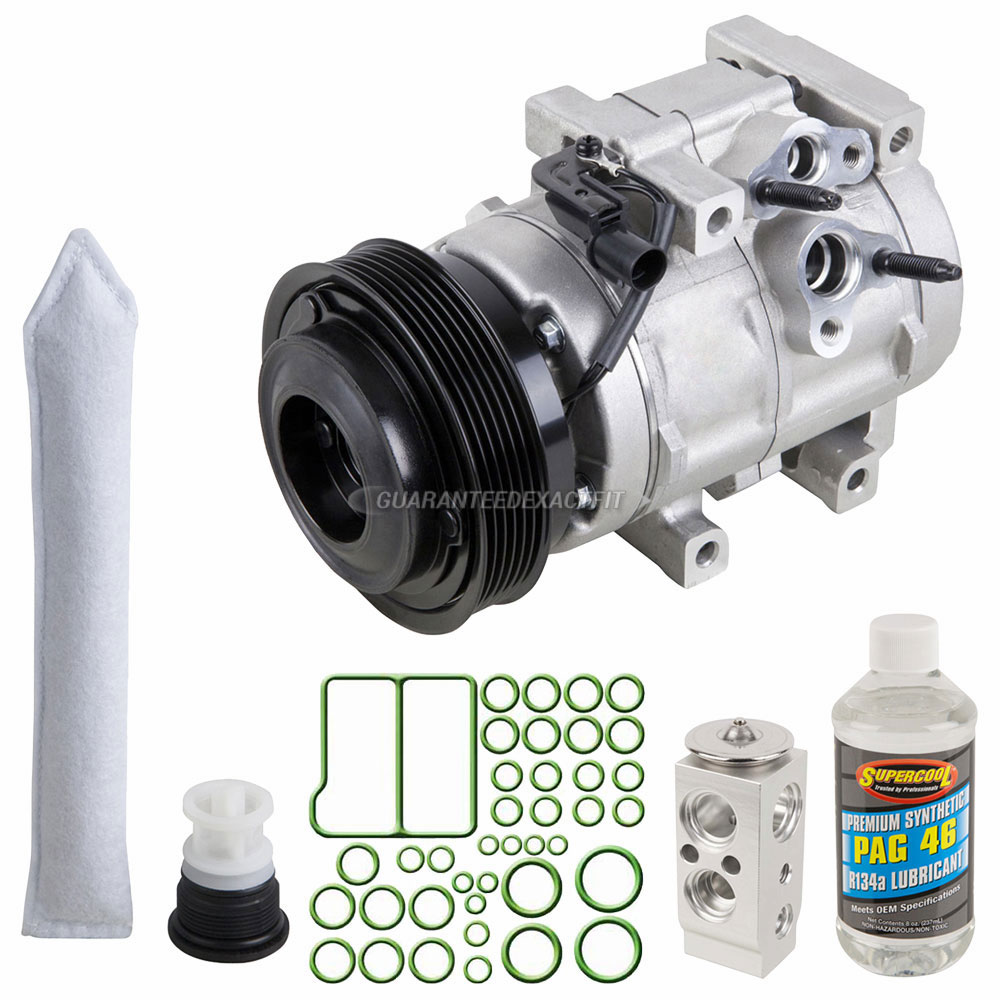 Hyundai entourage a/c compressor and components kit