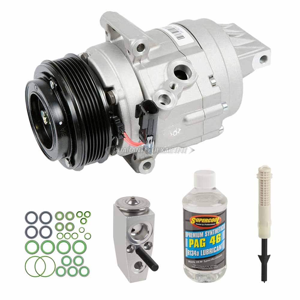 Ford Fusion Ac Compressor And Components Kit - Oem & Aftermarket