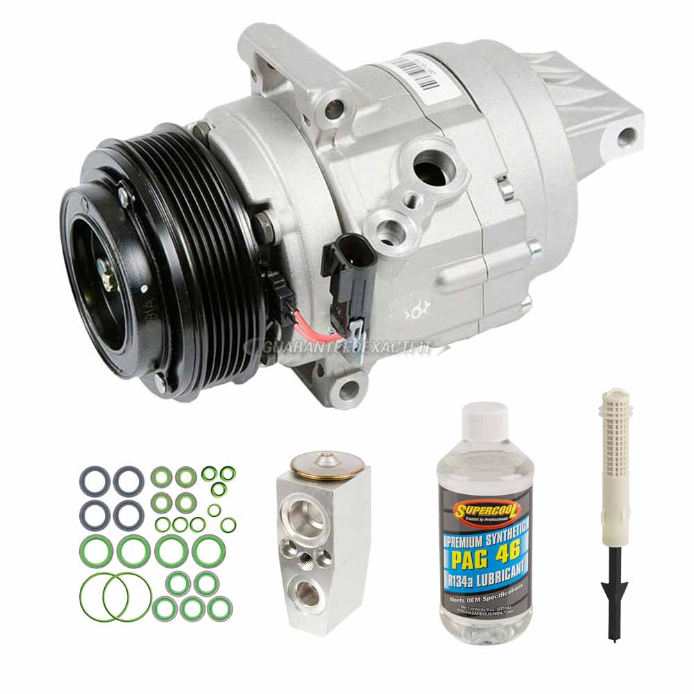Lincoln mkz a/c compressor and components kit