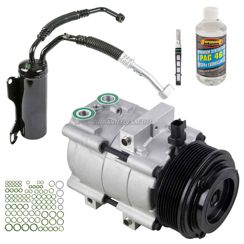 2007 Ford E Series Van A/C Compressor and Components Kit