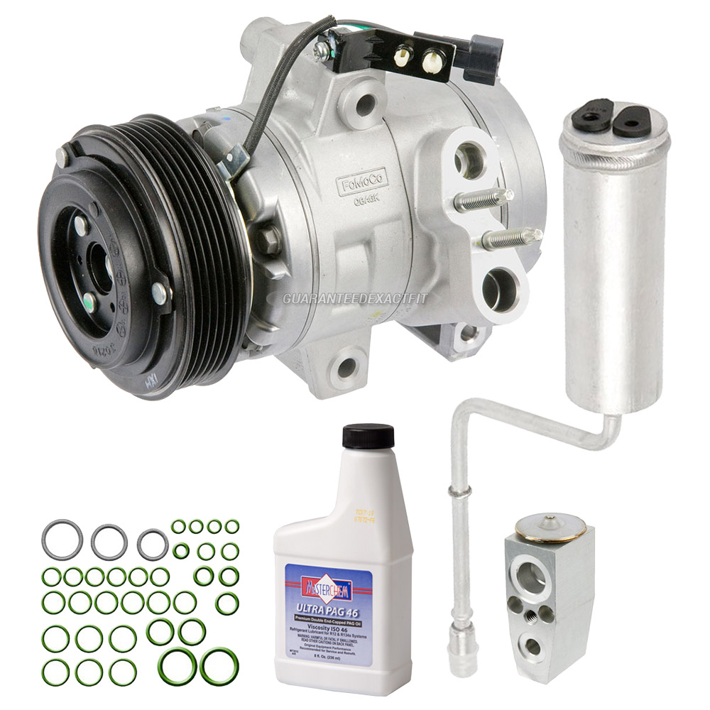 2010 Ford Focus A/c Compressor 2010 Ford Focus A/C Compressor and Components Kit All Models 60-81444 RN