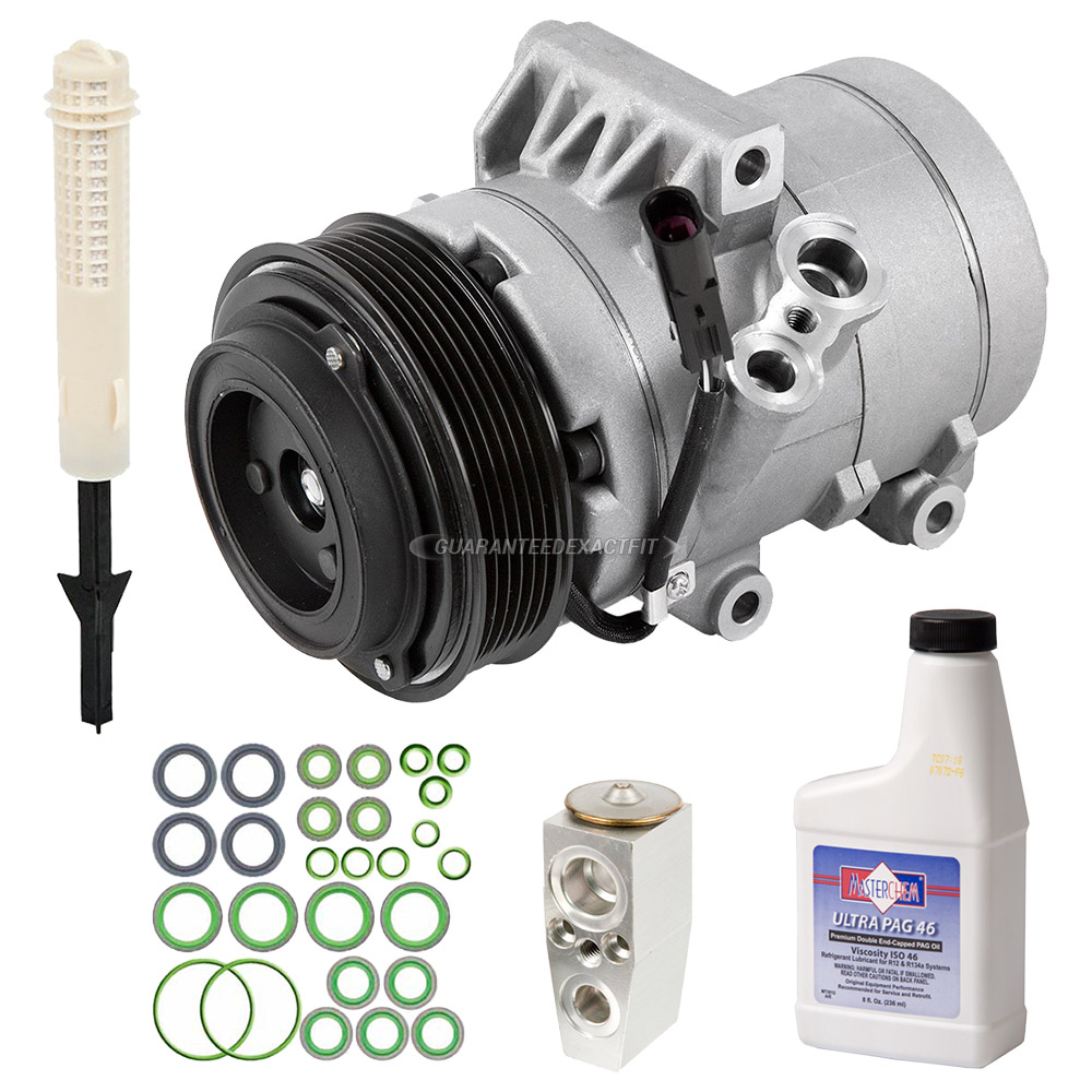 Mercury Milan A/C Compressor and Components Kit