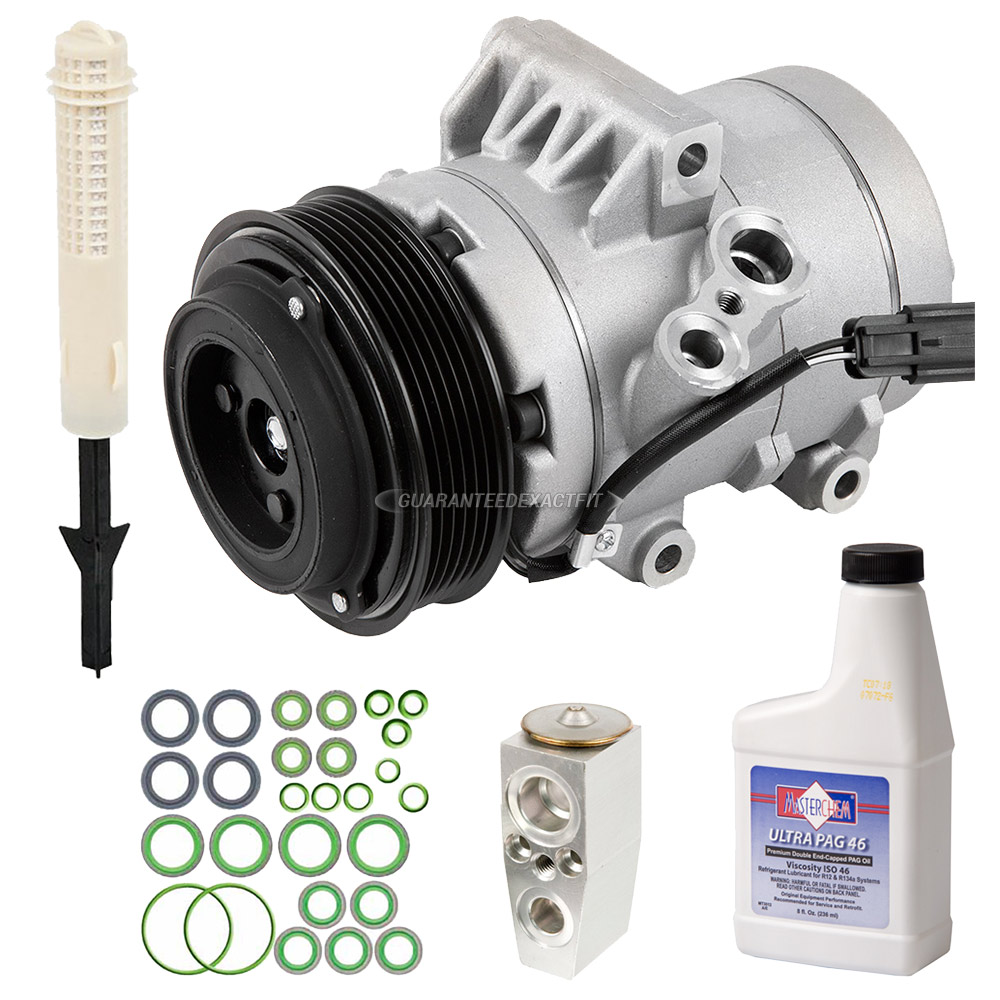 2008 Ford Fusion A/C Compressor and Components Kit 2.3L with Automatic