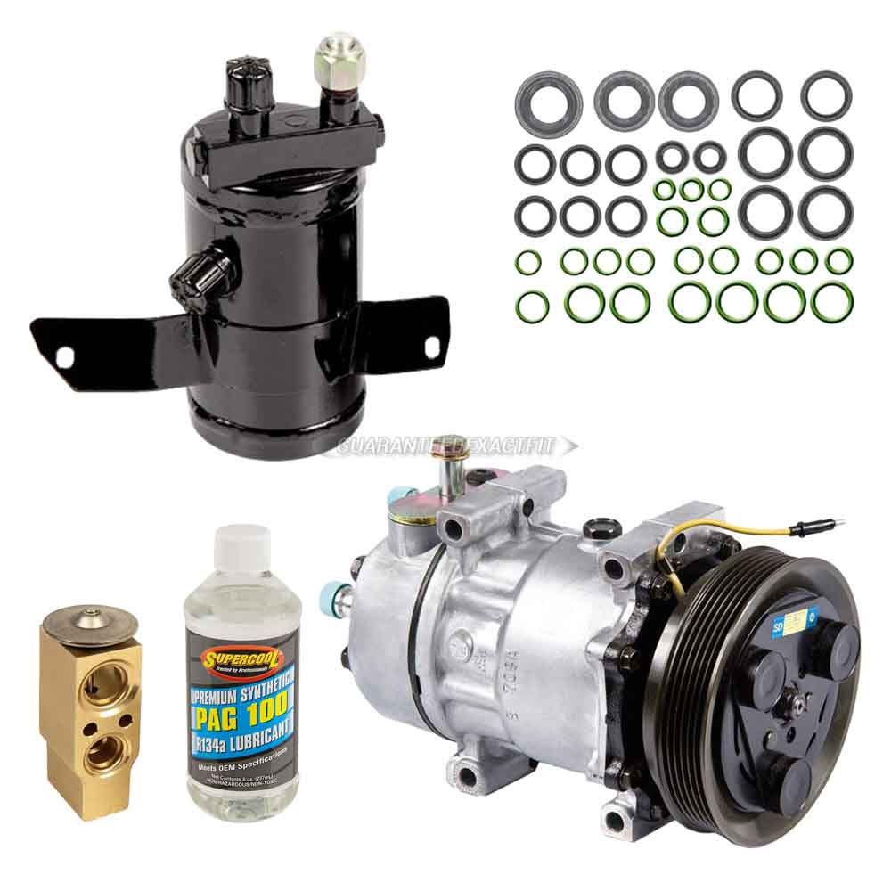 1994 Saab 9000 A/C Compressor and Components Kit