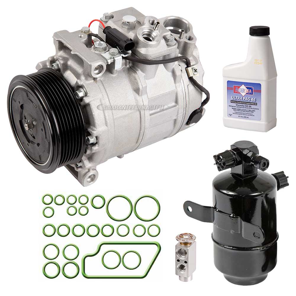 2003 Mercedes Benz Slk32 Amg A/C Compressor and Components Kit 