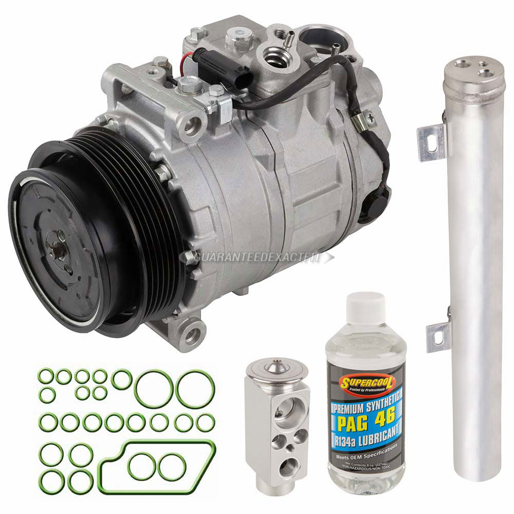 Mercedes Benz E63 AMG A/C Compressor and Components Kit