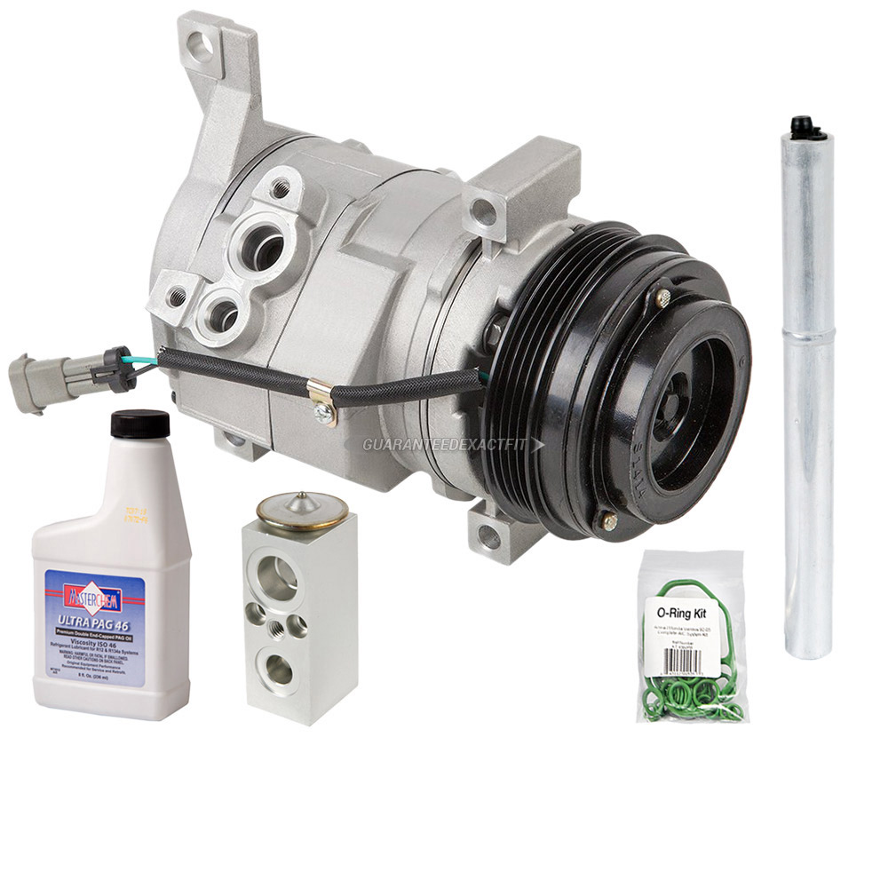 
 Hummer H3T A/C Compressor and Components Kit 