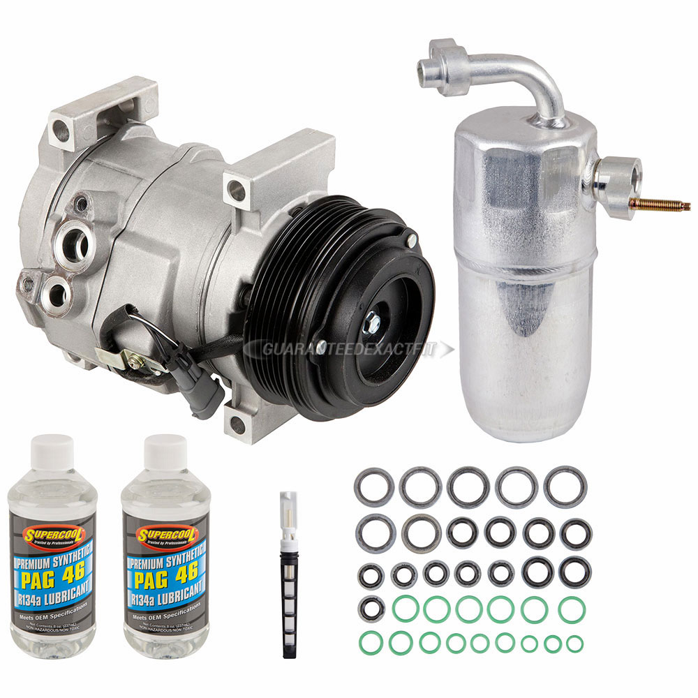 2008 Gmc Sierra 2500 HD A/C Compressor and Components Kit