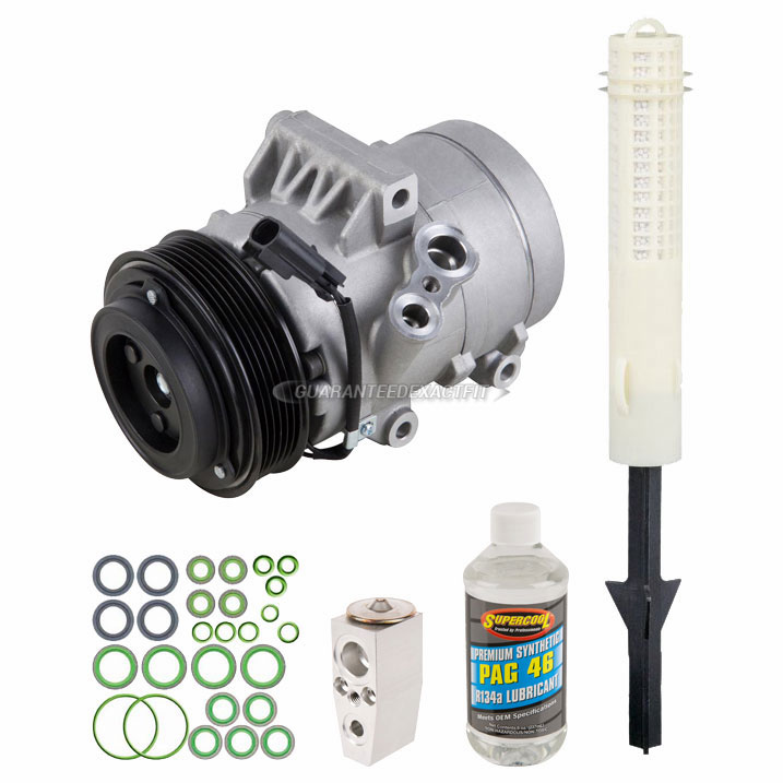 2010 Ford Fusion A/C Compressor and Components Kit 2.5L Non Hybrid